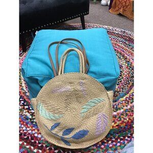 Round Beach Bag or Purse